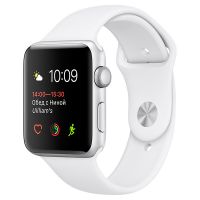 Смарт-часы Apple Watch S1 Sport 42mm Silver Al/White (MNNL2RU/A)